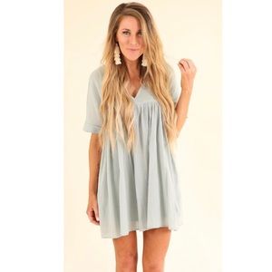 Loose flowy baby doll dress from Hazel and Olive
